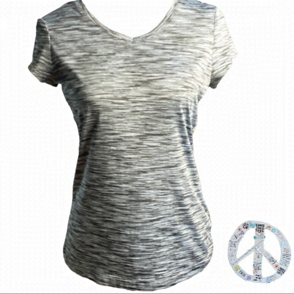 $ 5 add on item Spalding speed dri v neck t